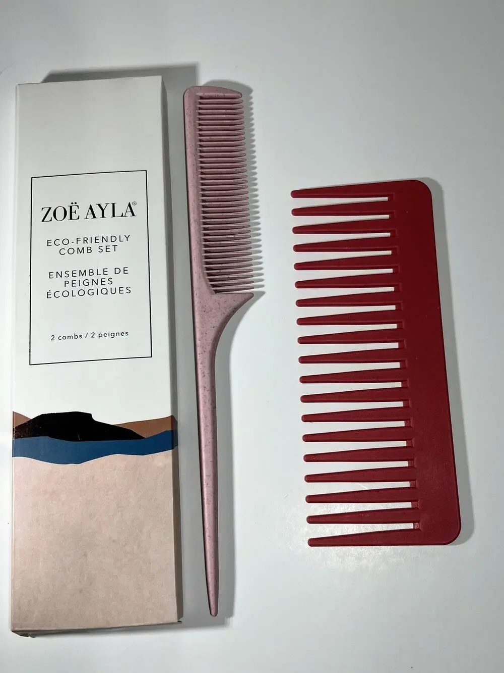 New Zoe Ayla Eco Friendly Comb Set
